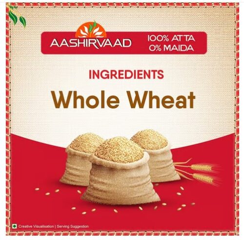 Aashirvaad Chakki Whole Wheat (5 kg) - Image 2