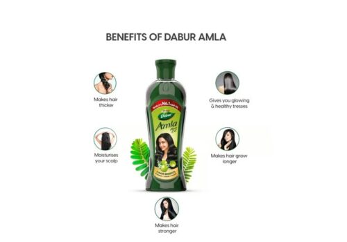 Dabur Amla Hair Oil (90 ml) - Image 5