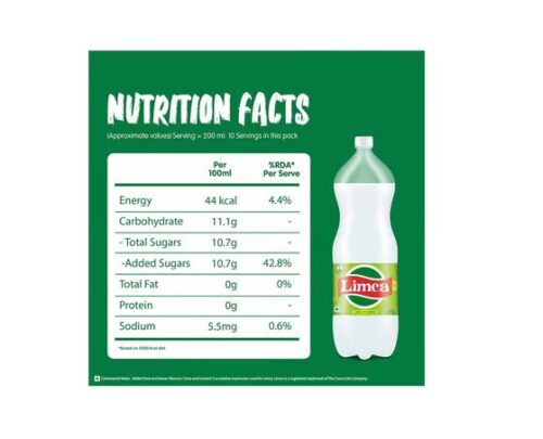 Limca Lime 'N' Lemon Soft Drink (2 L) - Image 4
