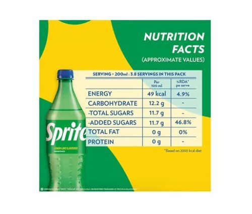Sprite Lime Flavored Soft Drink 750 ml - Image 5