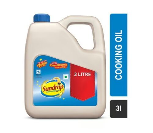 Sundrop Advanced Sunflower Oil (3 Ltr)