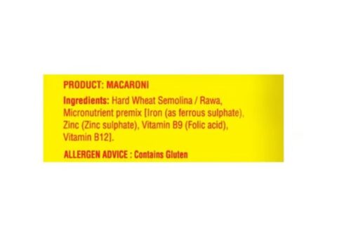 Bambino Macaroni Wheat Pasta (400 g) - Image 3