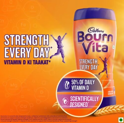 Bournvita Chocolate Drink Mix (500 g) - Image 2