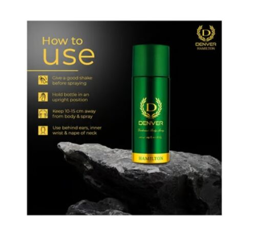 Denver Hamilton Men's Deodorant (200 ml) - Image 4