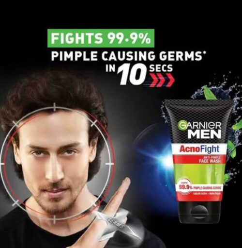 Garnier Men Acno Fight Anti-Pimple Face Wash (100 g) - Image 4