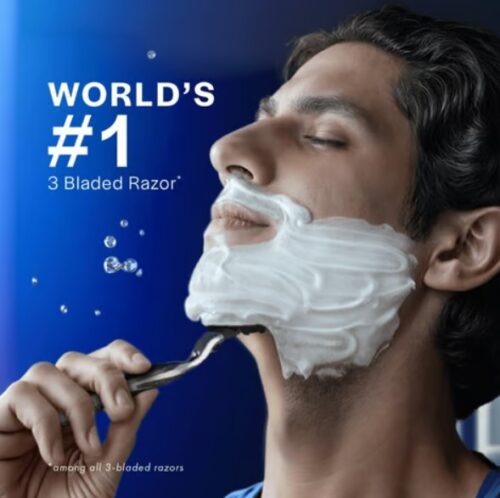 Gillette Mach 3 Men's Razor - with 2 Cartridges - Image 6