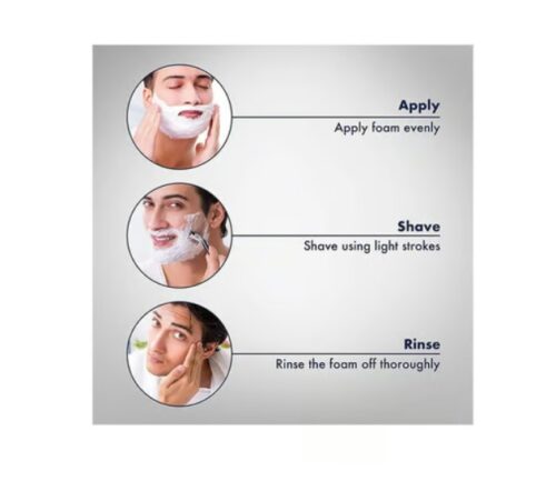 Gillette Regular Shaving Foam (196 g) - Image 5