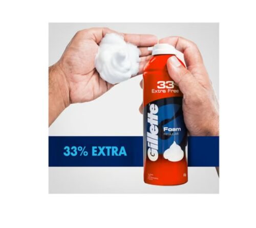 Gillette Regular Shaving Foam - Image 2
