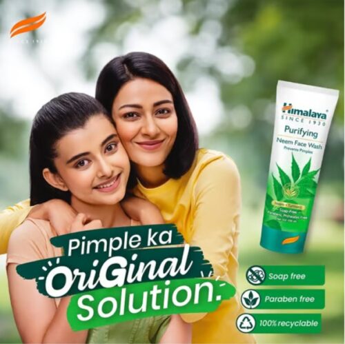 Himalaya Purifying Neem Face Wash - Image 2
