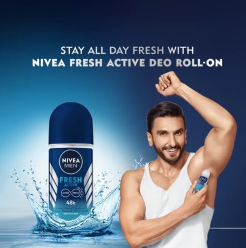 Nivea Men Fresh Active Men's Roll On - Image 5