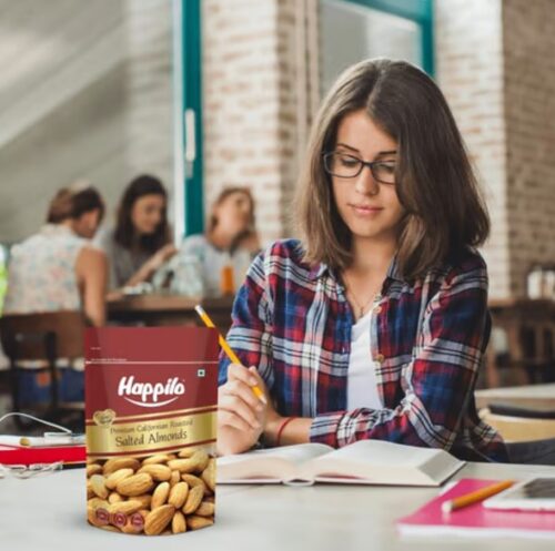 Happilo Californian & Salted Flavoured Almonds (200 gm) - Image 5