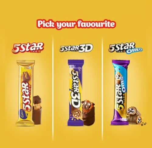 Cadbury 5 Star Chocolate Bar - Image 5