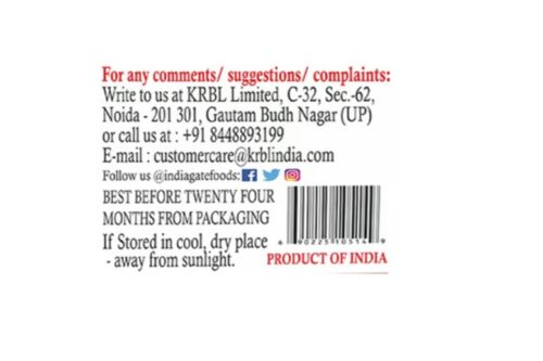 India Gate Mogra Basmati Rice (Broken) (10 Kg) - Image 4