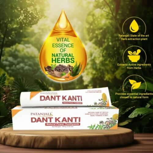 Patanjali Dant Kanti Dant Kanti Natural Herbal Toothpaste - Image 2