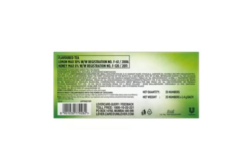 Lipton Honey Lemon Green Tea Bags (25 units) - Image 5