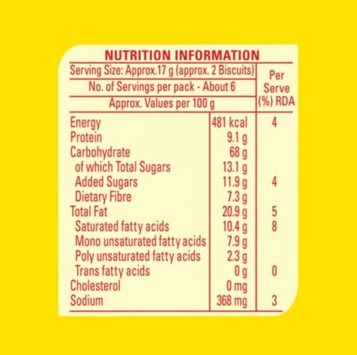Britannia NutriChoice Digestive Biscuit 100 g - Image 4